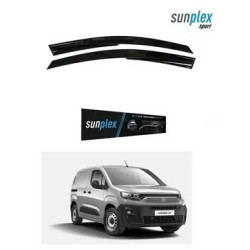 Sunplex FIAT DOBLO 3 Cam Rüzgarlığı (Mugen) 4 Parça ( MINI VAN ) 2023-