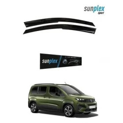 Sunplex PEUGEOT RIFTER Cam Rüzgarlığı (Mugen) 4 Parça ( PASSENGER VAN ) 2019-