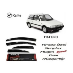 Sunplex FIAT UNO Cam Rüzgarlığı (Mugen) 4 Parça ( HB 5D ) 1992-1999