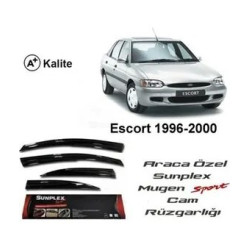 Sunplex FORD ESCORT Cam Rüzgarlığı (Mugen) 4 Parça ( SD ) 1995-2000
