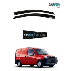 Sunplex FIAT DOBLO 1 Cam Rüzgarlığı (Mugen) 2 Parça ( PANEL VAN/LAV ) 2000-2009