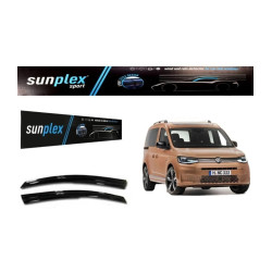 Sunplex VW CADDY 5 Cam Rüzgarlığı (Mugen) 2 Parça ( MINI VAN ) 2020-
