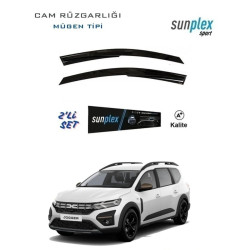 Sunplex DACIA JOGGER Cam Rüzgarlığı (Mugen) 2 Parça ( MPV ) 2021-