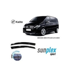 Sunplex MERCEDES VITO W639 Cam Rüzgarlığı (Mugen) 2 Parça ( VAN ) 2003-2014