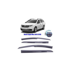 Sunplex DACIA LOGAN 1 MCV Cam Rüzgarlığı (Mugen) 4 Parça ( SW ) 2006-2016