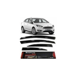 Sunplex FORD FOCUS 3 Cam Rüzgarlığı (Mugen) 4 Parça 2010-2018