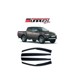 Sunplex MITSUBISHI L200 4 Cam Rüzgarlığı (Mugen) 4 Parça ( PICK-UP ) 2006-2015