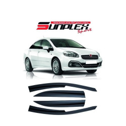 Sunplex FIAT LINEA Cam Rüzgarlığı (Mugen) 4 Parça ( SD ) 2006-2015