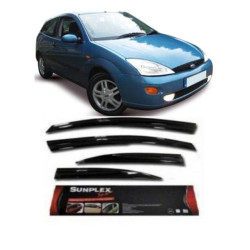 Sunplex FORD FOCUS 1 Cam Rüzgarlığı (Mugen) 4 Parça ( HB 5D ) 1998-2005