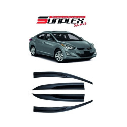 Sunplex HYUNDAI ELANTRA 5 Cam Rüzgarlığı (Mugen) 4 Parça ( SD ) 2011-2015