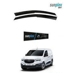 Sunplex OPEL COMBO E Cam Rüzgarlığı (Mugen) 2 Parça ( MINI VAN ) 2019-