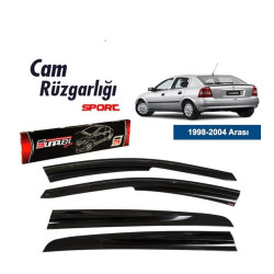 Sunplex OPEL ASTRA G Cam Rüzgarlığı (Mugen) 4 Parça ( HB/SD ) 1998-2004