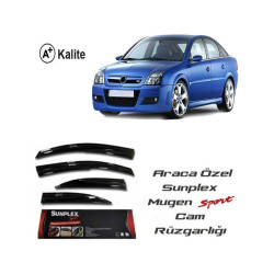 Sunplex OPEL VECTRA C Cam Rüzgarlığı (Mugen) 4 Parça 2002-2008