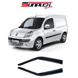 Sunplex RENAULT KANGOO 2 Cam Rüzgarlığı (Mugen) 2 Parça ( MINI VAN/LAV ) 2008-2011