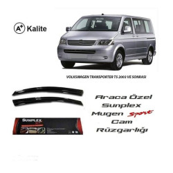 Sunplex VW T5 TRANSPORTER Cam Rüzgarlığı (Mugen) 2 Parça ( VAN ) 2003-2023