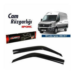 Sunplex VW CRAFTER 1 Cam Rüzgarlığı (Mugen) 2 Parça ( VAN ) 2006-
