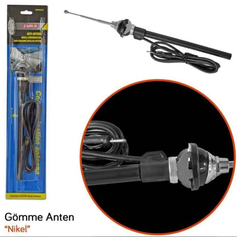 ANTEN GÖMME ÇEKMELİ NİKEL (CARUB)
