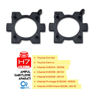 LED XENON AMPÜL APARATI MAZDA 3-5-6/ TOYOTA COROLLA/TOYOTA CAMRY( MAZDA PRONTEGE/MAZDA MX5
