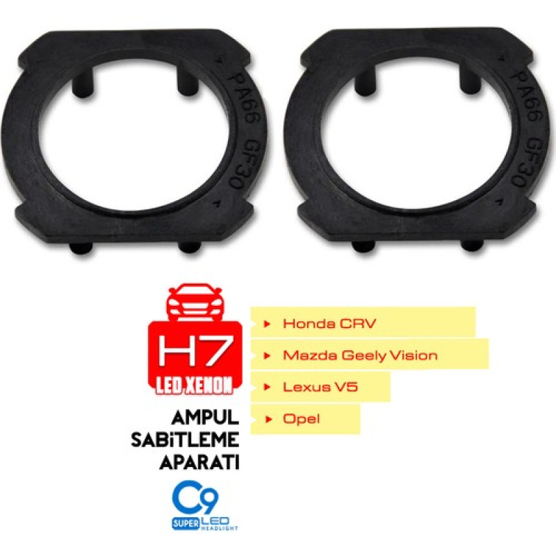 LED XENON AMPÜL APARATI Honda CRV/MAZDA GEELY VISION/ LEXUS V5/ OPEL
