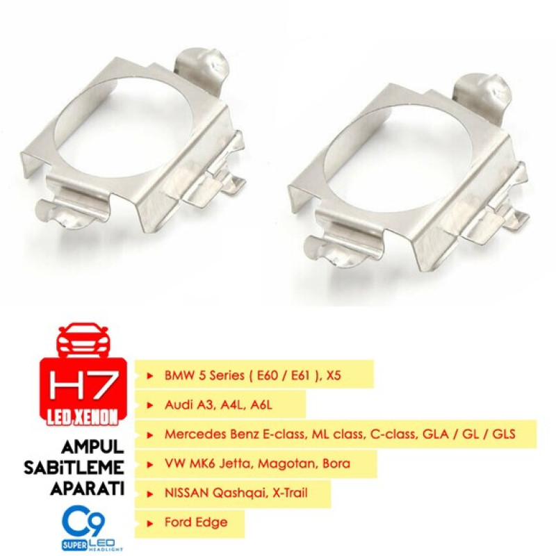 LED XENON AMPÜL APARATI Audi A 3 A4 A6/ BMW 5 SERİSİ/ MERCEDES BENZ/ NİSSAN QASHQAI-XTRAIL