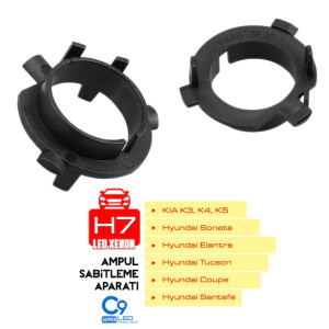 LED XENON AMPÜL APARATI KİA K3/K4/K5/ HYUNDAI SONATA/HYUNDAI ELENTRA/ HYUNDAU TUCSON/ HYUNDAI SANTAFE/ HYUNDAI COUPE