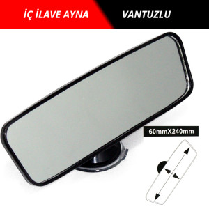 AYNA İÇ İLAVE VANTUZLU 24CM