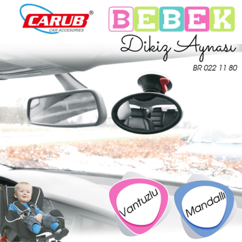 AYNA İÇ MANDALLI+ VANTUZLU BEBEK İZLEME