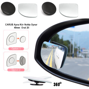 AYNA KÖR NOKTA OYNAR 40mm OVAL 2'Lİ
