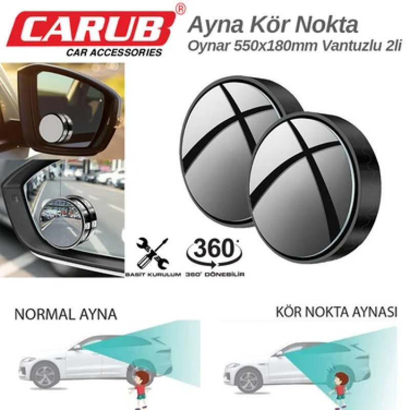AYNA KÖR NOKTA OYNAR YAPIŞMA 2Lİ