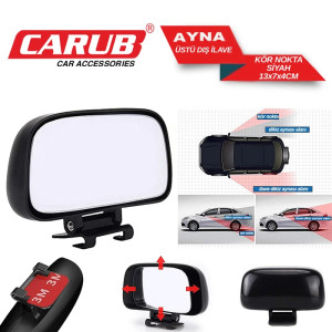 AYNA ÜSTÜ İLAVE 13X7X4 SİYAH