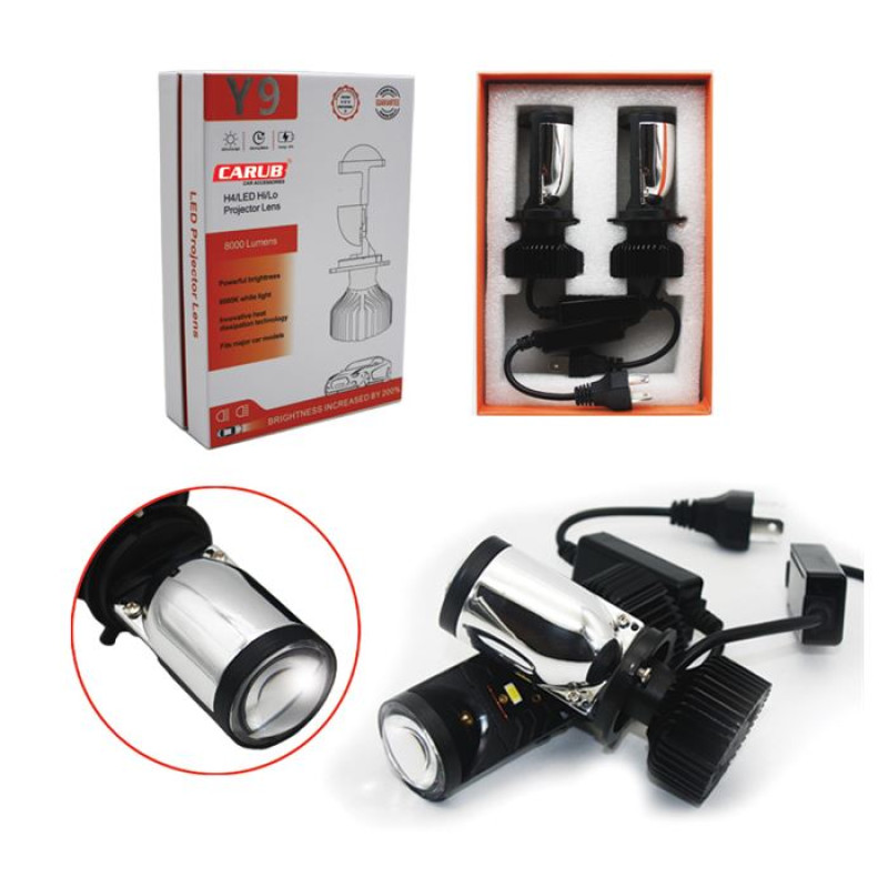 H4 BI XENON MERCEKLİ CANBUS LED SUPER BEYAZ 6500K