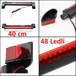 CAM İÇİ STOP LAMBA 48 LED ÇUBUK