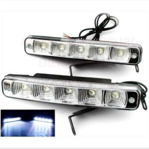 GÜNDÜZ FARI PROFESYONEL 5 LED BEYAZ 12V
