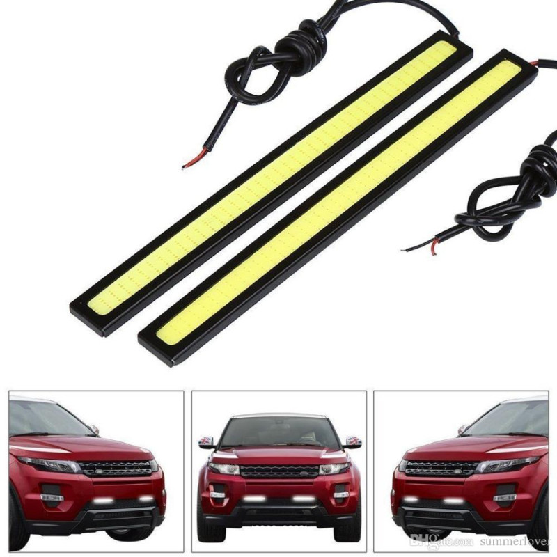 GÜNDÜZ FARI LED 17CM BEYAZ 12V