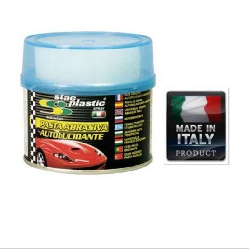 STAC PLASTİC PASTA CİLA ÇİZİK GİDERİCİ 250ML MAVİ
