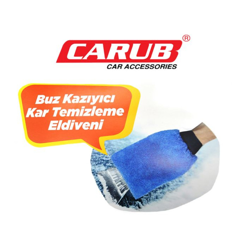 BUZ KAZIYICISI + KAR TEMİZLEME ELDİVENLİ