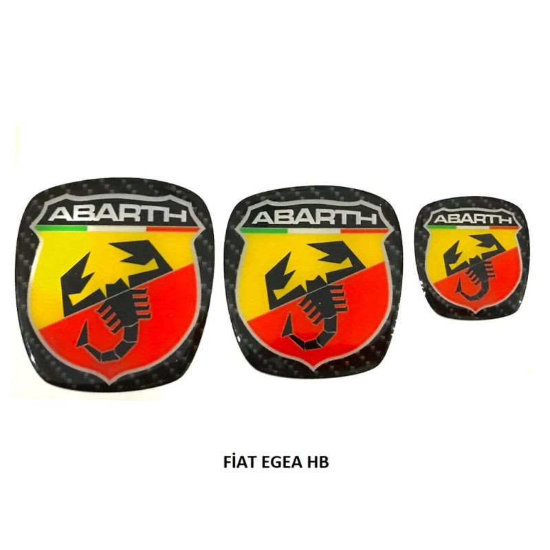 ARMA PLASTO (DAMLA ETİKET) EGEA HB ABARTH LOGO