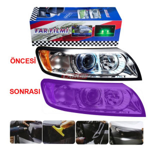 FAR-STOP FİLMİ 30CMX10M MOR
