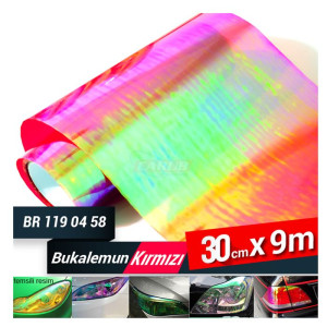 FAR-STOP FİLMİ BUKALEMUN 30CMX9M KIRMIZI