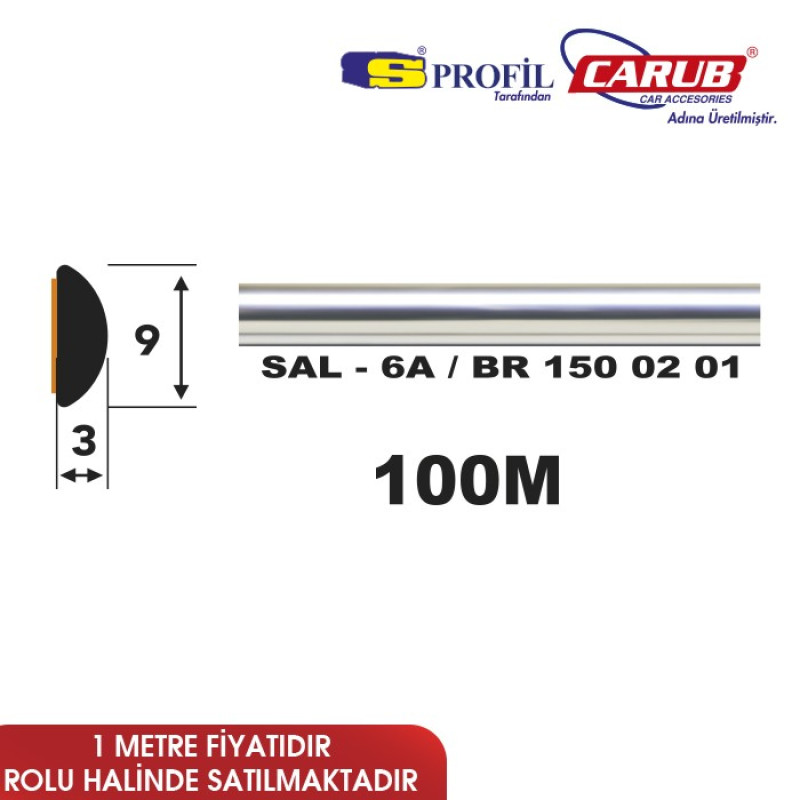 ÇITA SAL 6A 9mmX100M KROM