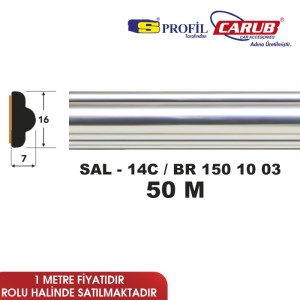 Çıta SAL 14C 16mmx50M 131 KROM
