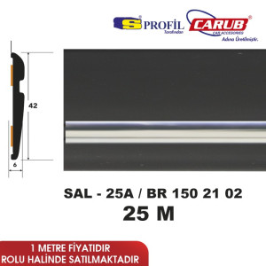 ÇITA SAL 25A 42MMX25M KT SİYAH ŞERİT KROM