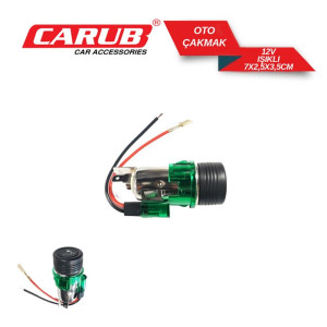CARUB OTO ÇAKMAK IŞIKLI 12V