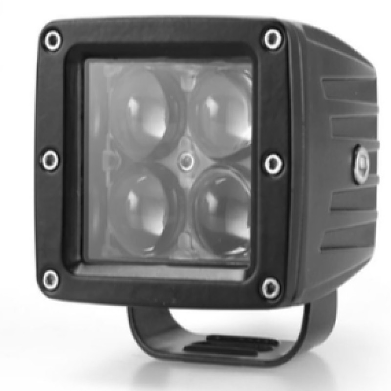 OFF-ROAD MERCEKLİ KARE ÇALIŞMA LAMBASI 4 LED 10-30V