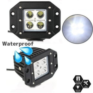 OFF-ROAD ÇALIŞMA LAMBA 10-30V 12W 4 LED VİDALI