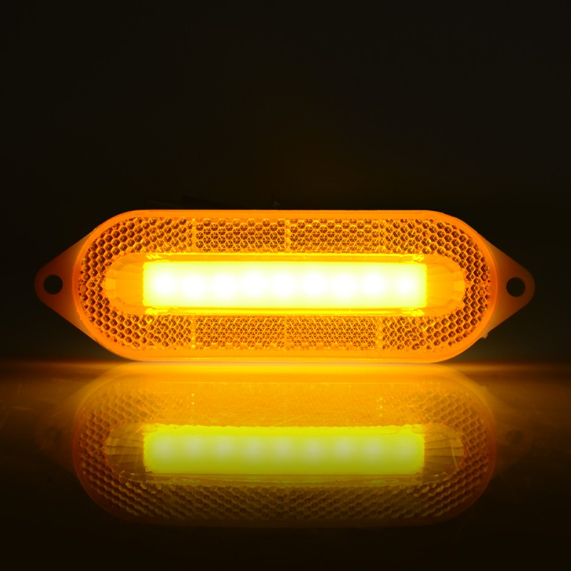 ÇERAY 202303-SS NEON LED YAN SİNYAL LAMBASI SARI 12-24V