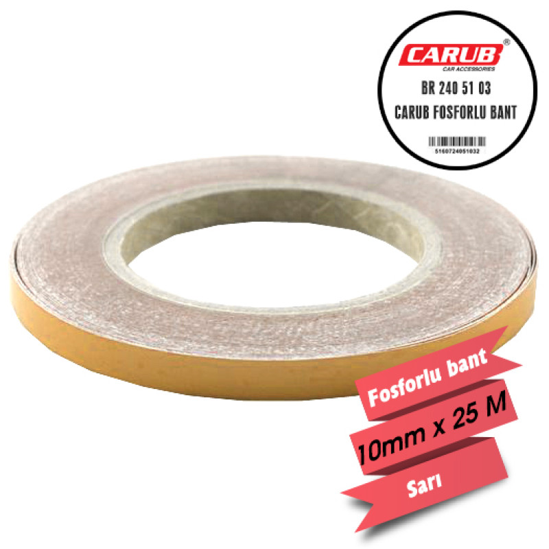 FOSFORLU BANT 1CMX25M SARI