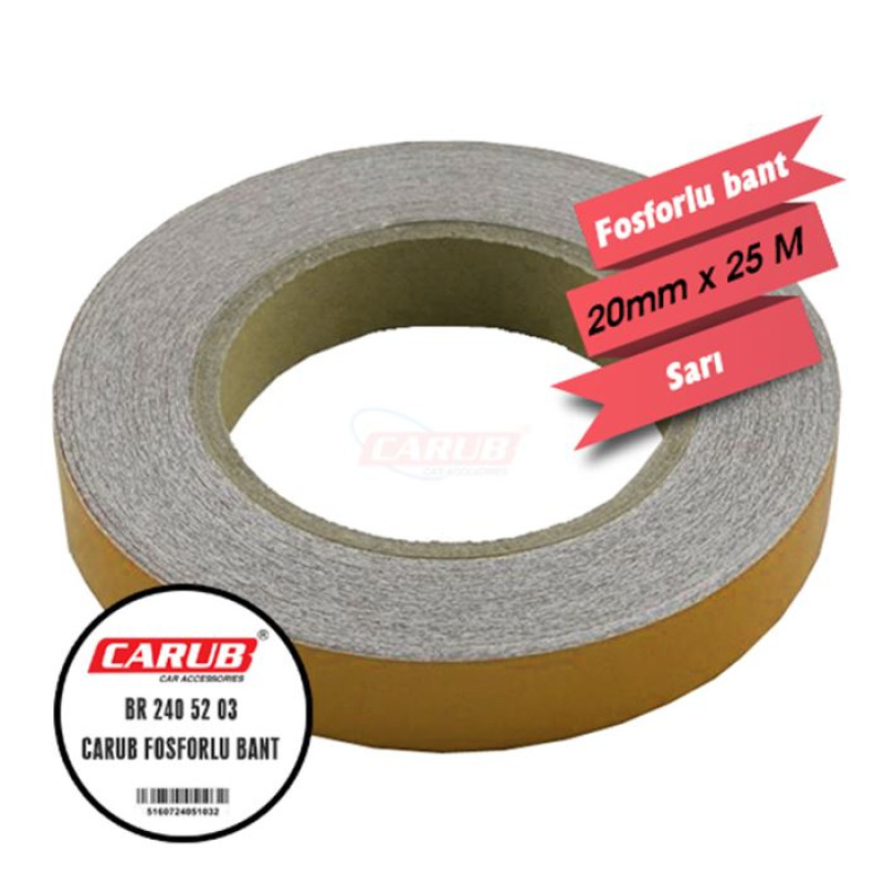 FOSFORLU BANT 2CMX25M SARI