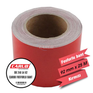 FOSFORLU BANT 9.2CMX25M KIRMIZI