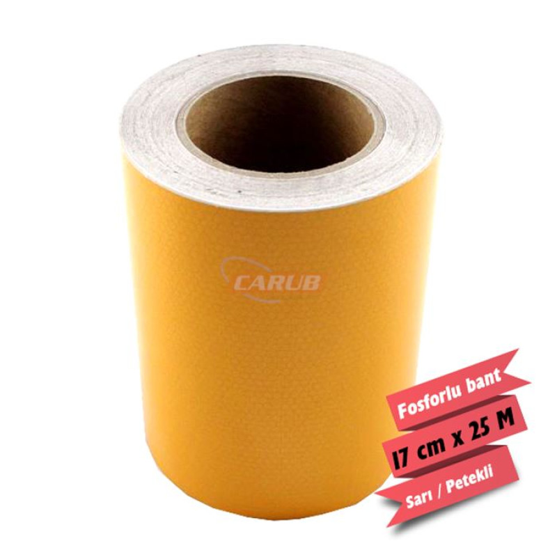 FSFORLU BANT PETEKLİ 17CMX25M SARI